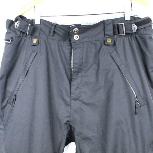 RIDE Snowboards Cell 10 Series Mens SZ XXL Waterproof Breathable Ski Pants Black - Picture 3 of 11